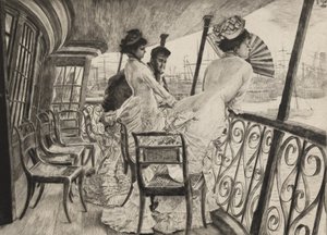 The Gallery of H.M.S. Calcutta (Souvenir of a Ball on Shipboard)